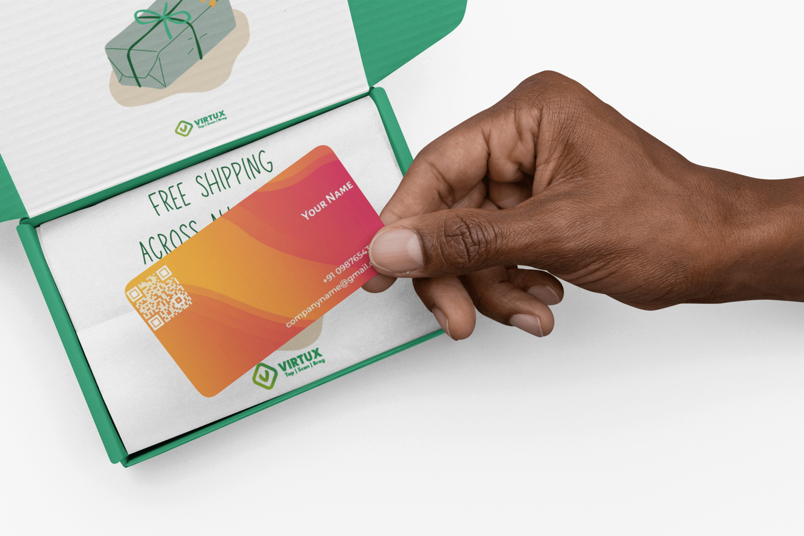 Virtux NFC Premium PVC Business Cards