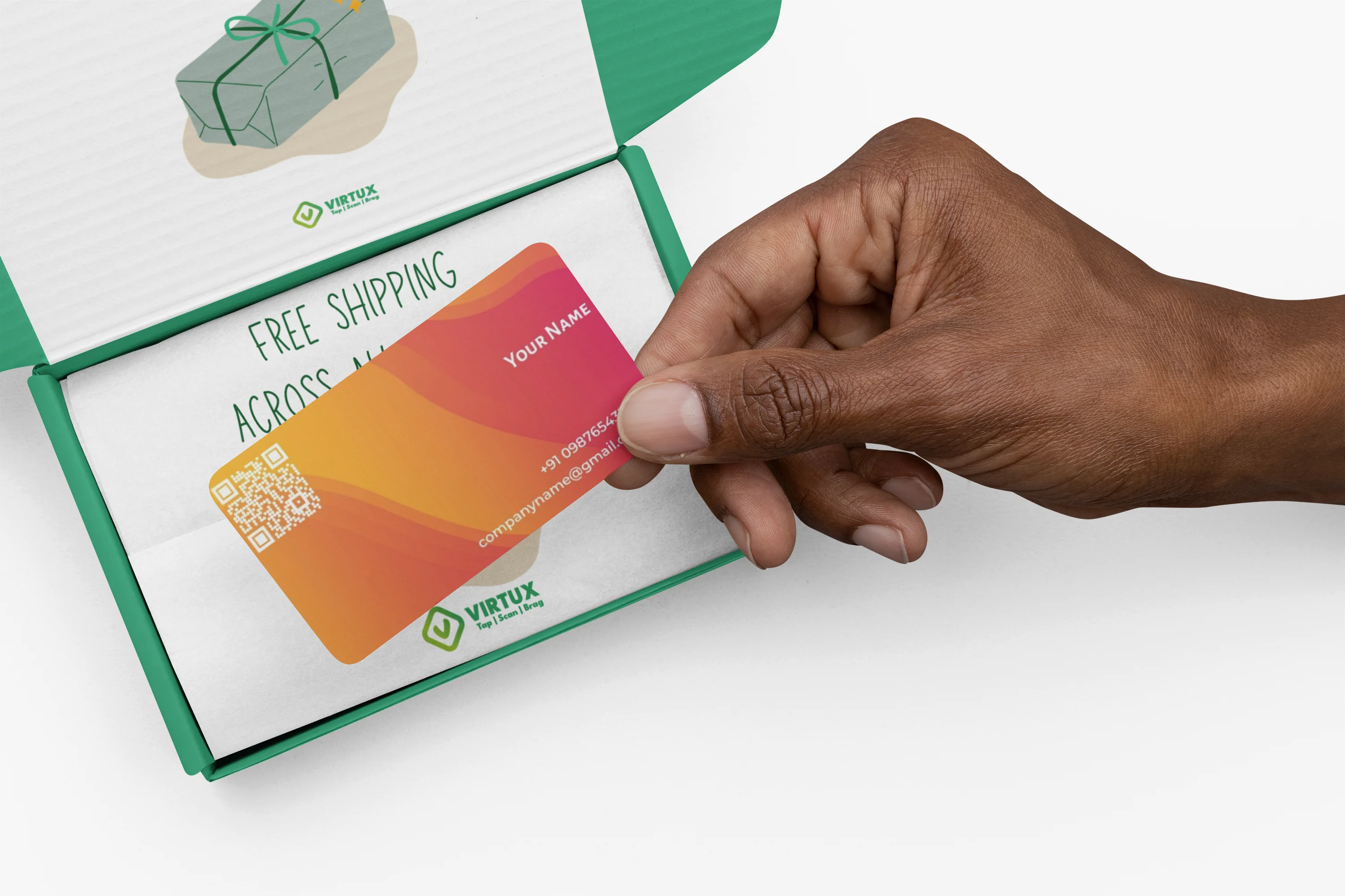 Virtux NFC Premium PVC Business Cards